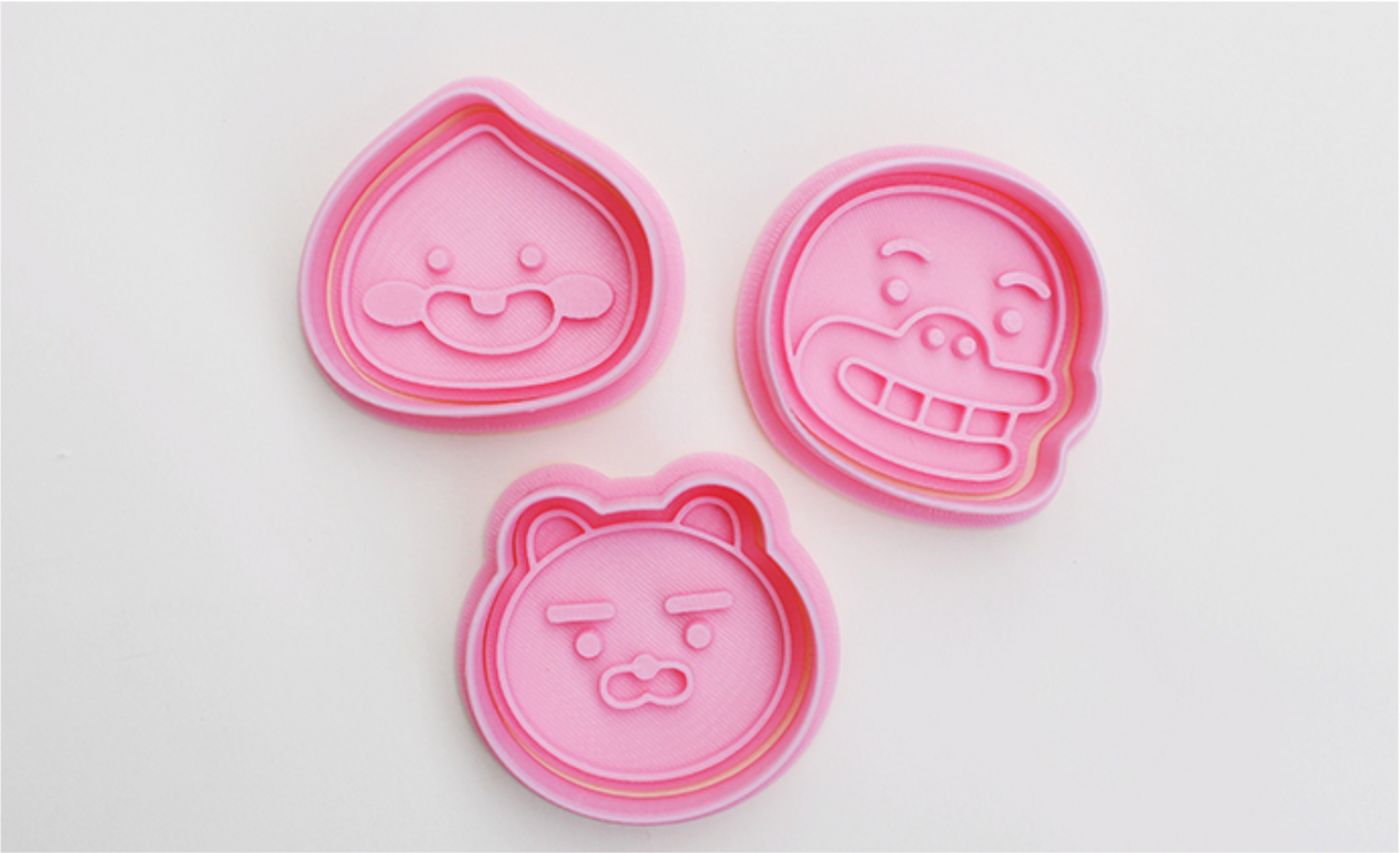 Juegos de cortadores de galletas Kakao Friends