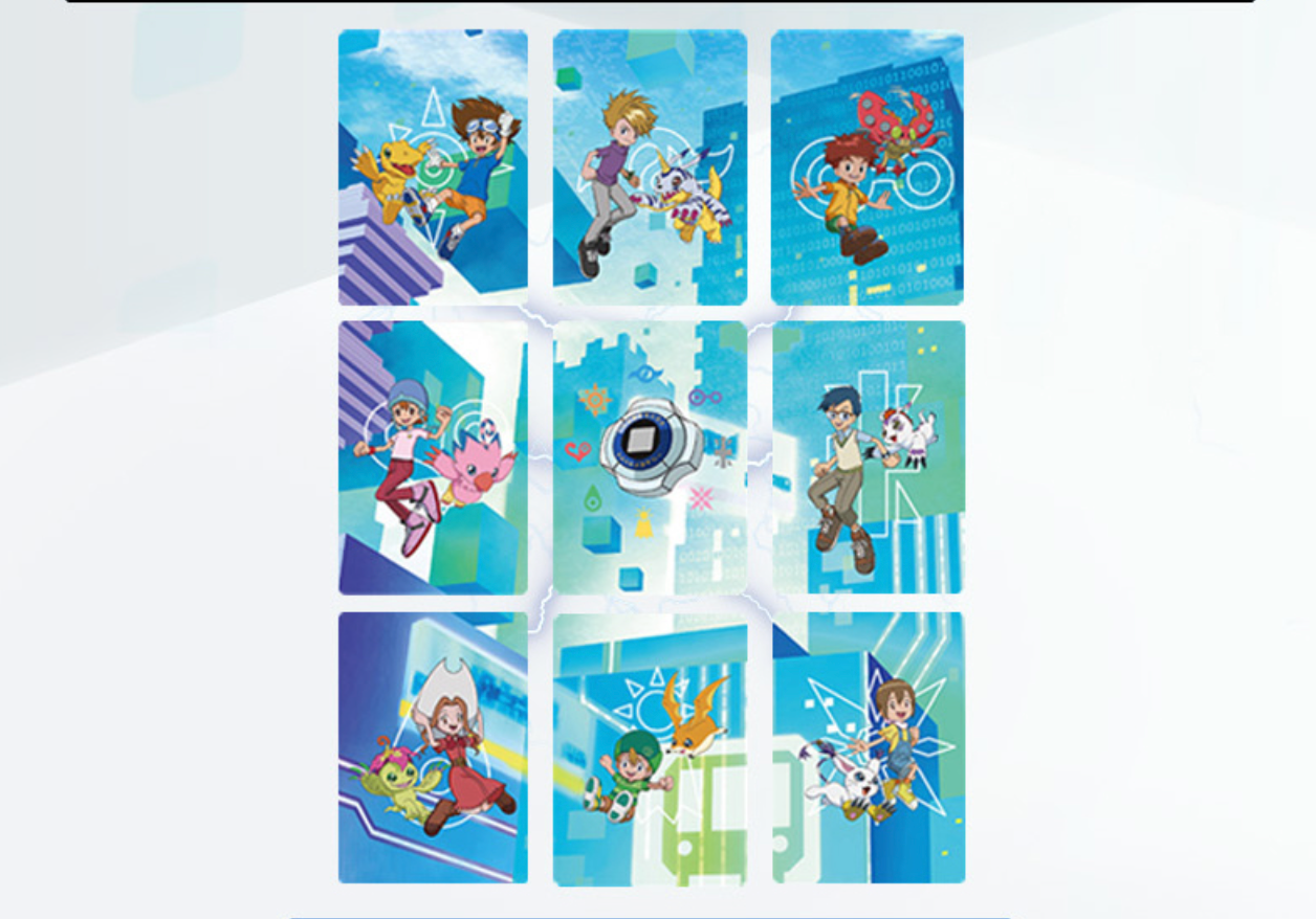 Digimon Series Collectible Cards Honor Edition Asia Exclusive