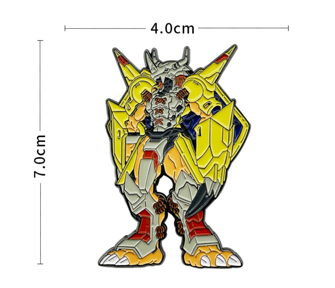 Digimon Wargreymon Enamel Pins