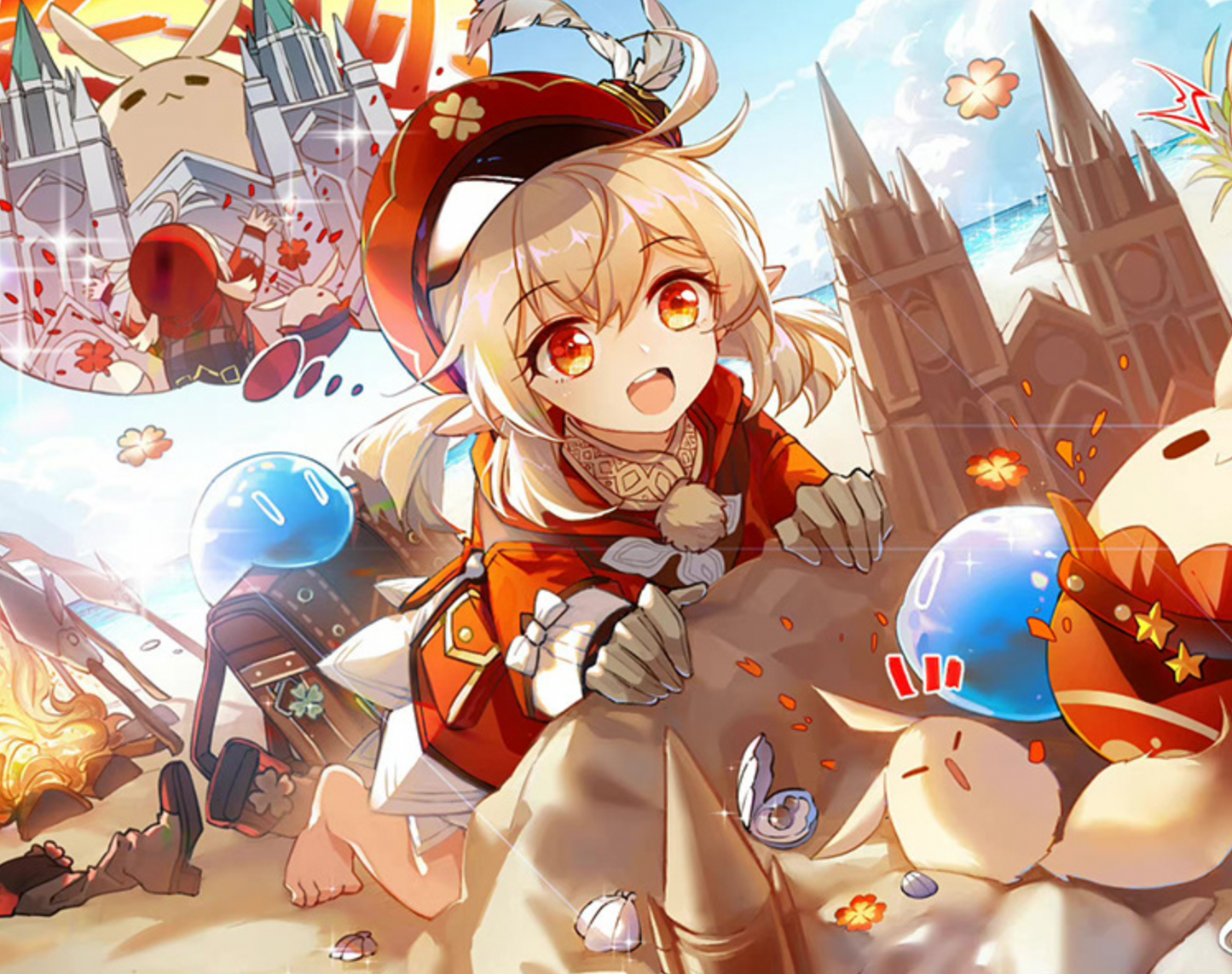 クレー バウンシングボムぬいぐるみ 【原神】