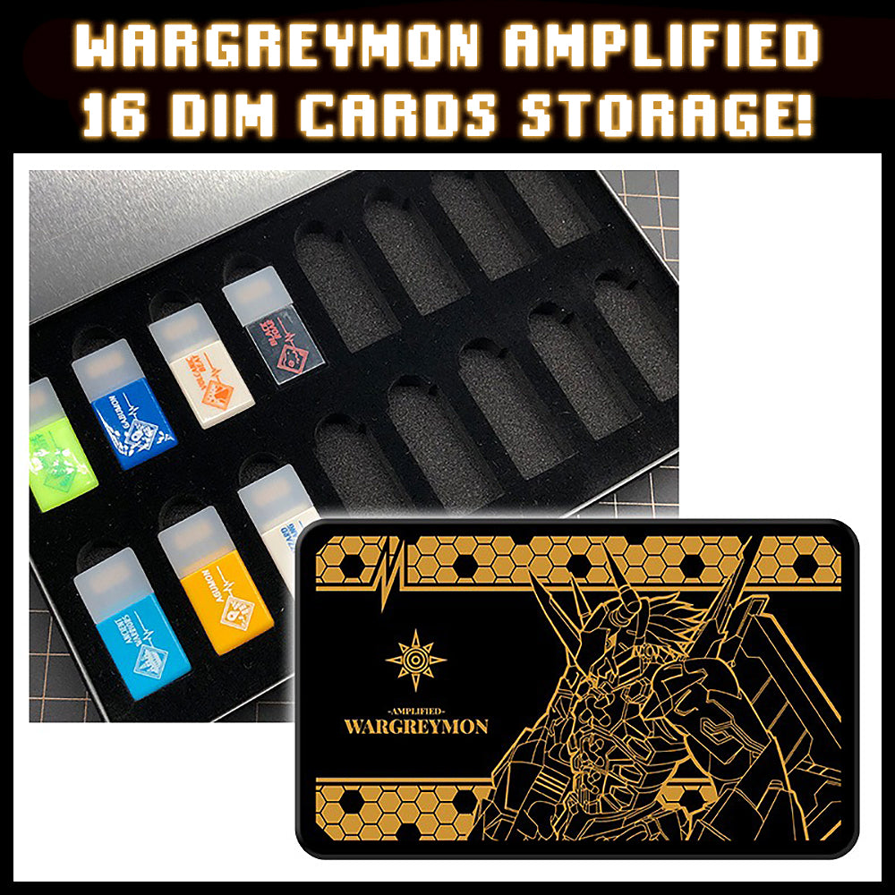 Estuche de almacenamiento de metal Vital Bracelet Dim Cards