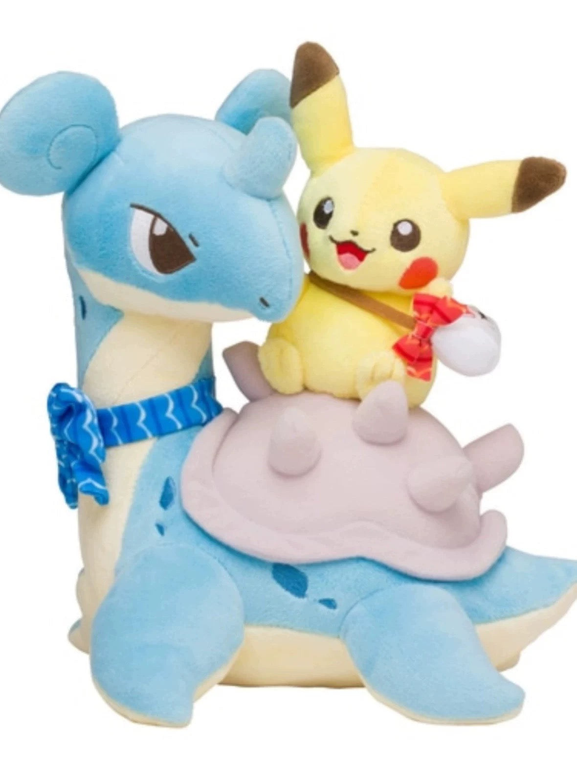 Lapras and Pikachu Pokemon Plush Toy