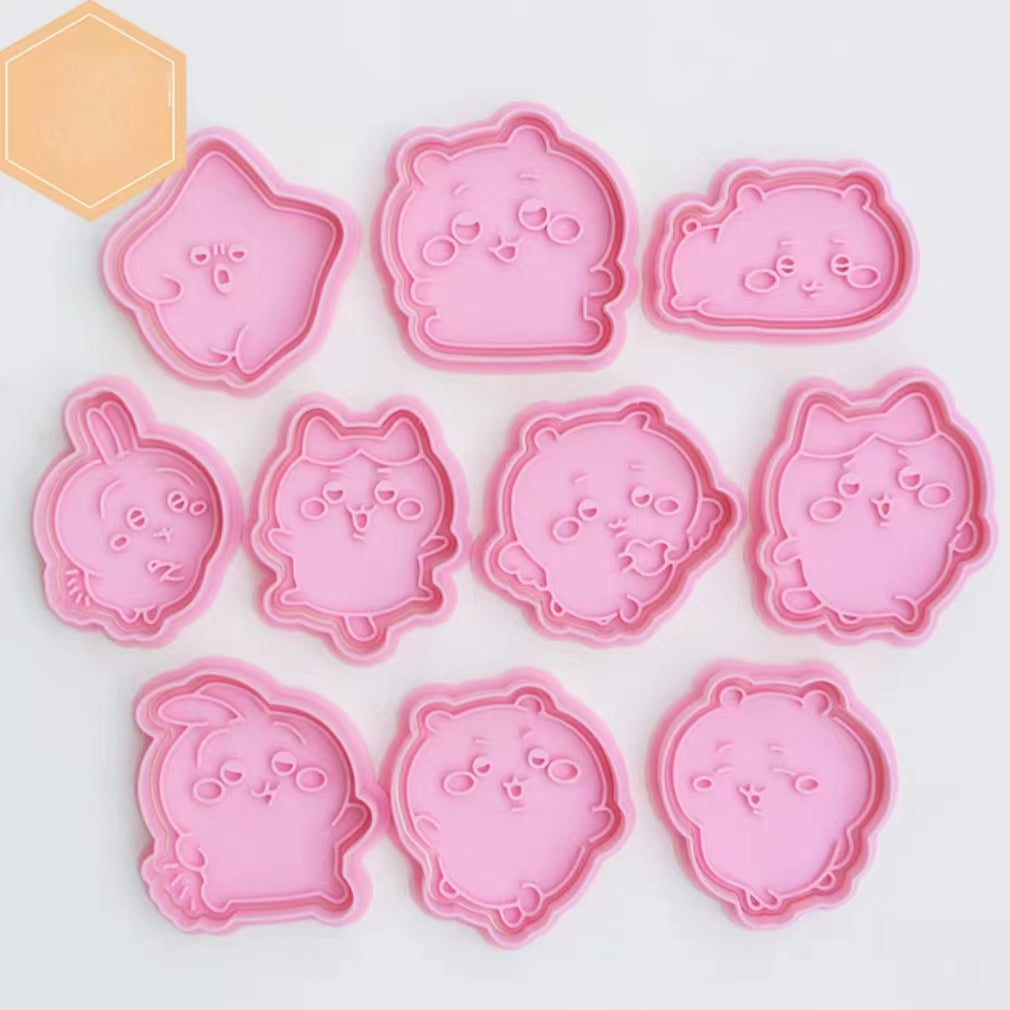 Chiikawa Cookie Cutter Sets 10 Pcs