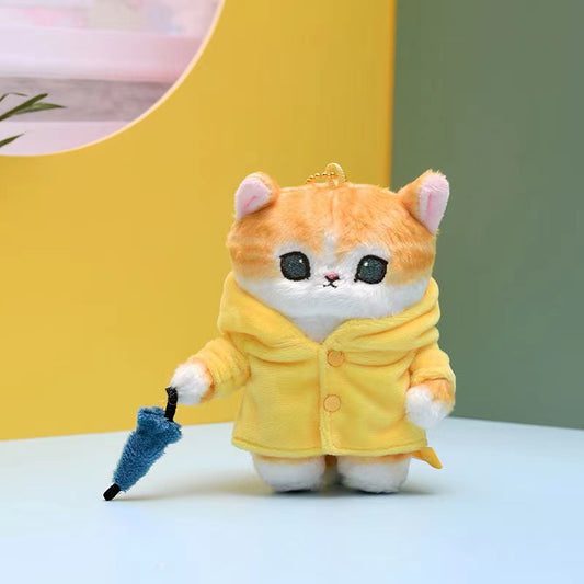 Plush Toys - Mofusand Cute Plush Raincoat Style
