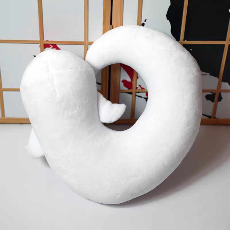 Genshin HuTao Cute Ghost Plush Neck Pillow Genshin Impact Toy