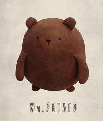 Mr.Potato Bear Plush Lovely Potato Bear Plush Toy