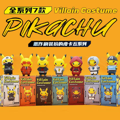 Villain Pikachu Cosplay Display Figures