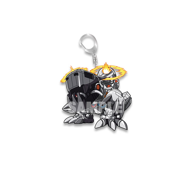 Digimon Chibi Charms Acrylic Keychain Set 5