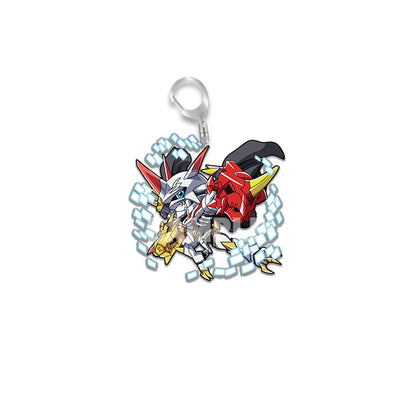Digimon Chibi Charms Acrylic Keychain Set 3