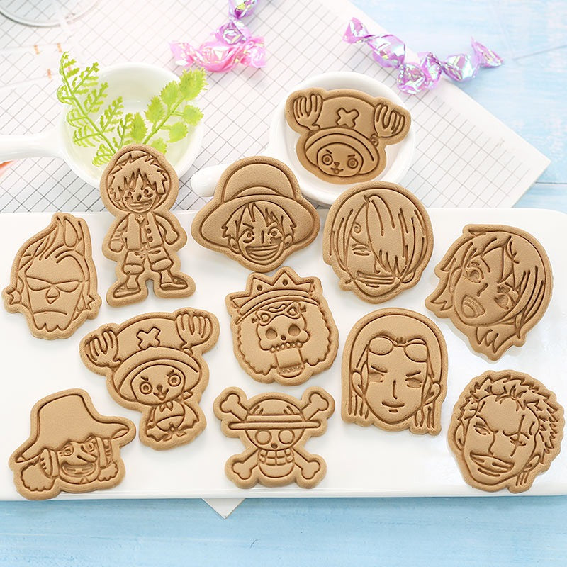 SHIYAO Anime Demon Slayer Tool 3D Mould Baking Fondant Cookie Cutter Biscuit  Mold Press Plunger - Walmart.com