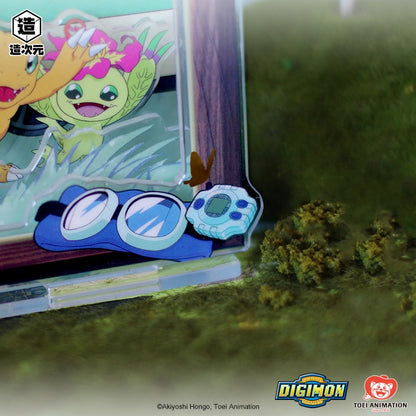Soporte de acrílico Digimon Adventure Anime Scene