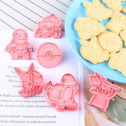 Pokemon Pocket Monsters Cookie Cutters Sets