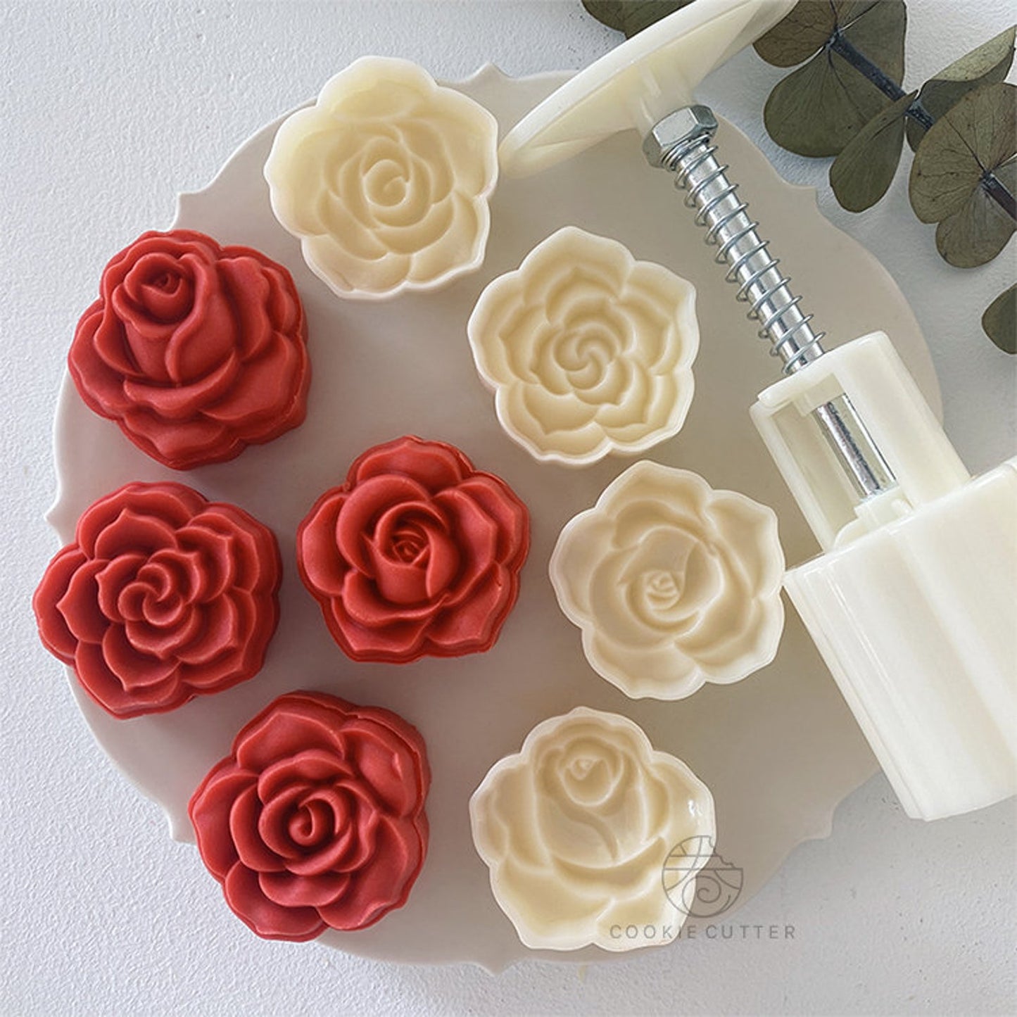 Cortadores de galletas Sakura &amp; Roses EZ Press