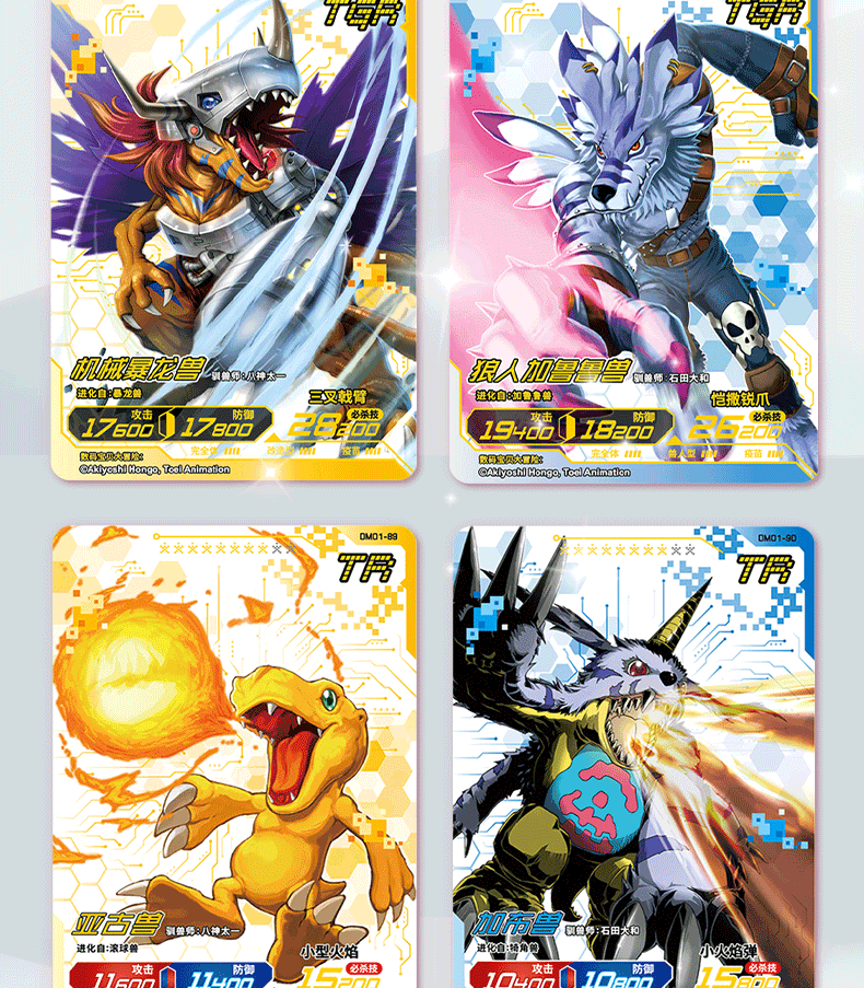 Cartas coleccionables de la serie Digimon Edición de Hong Kong