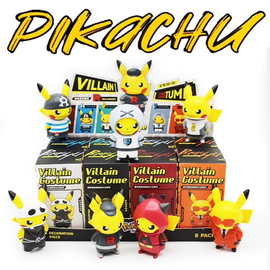 Villain Pikachu Cosplay Display Figures