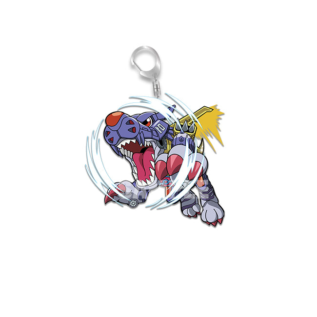 Juego de llaveros acrílicos Digimon Chibi Charms 1