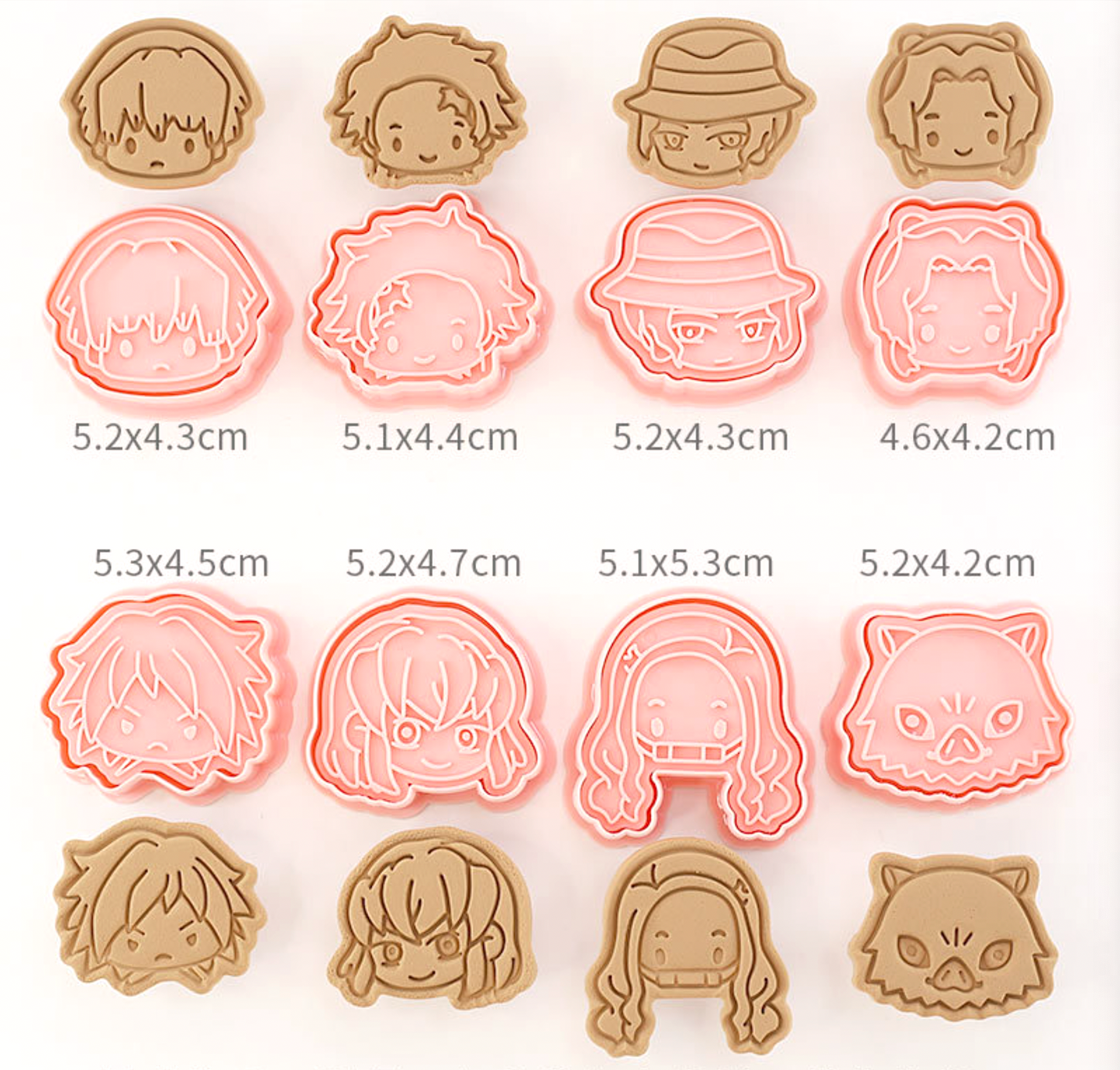 Demon Slayer Cookie Cutters Sets