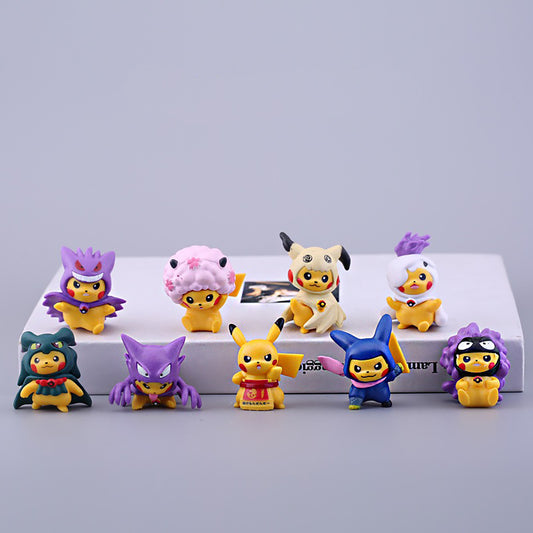 Pikachu cosplay figuras de pokemon