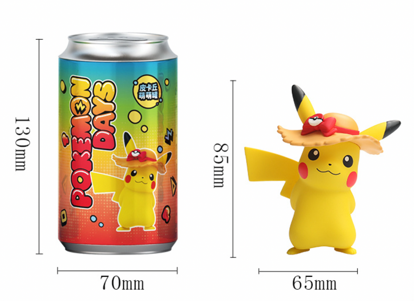 Figura de exhibición de Pokémon Días Pikachu