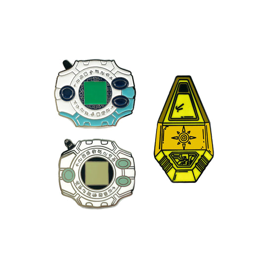 Digimon Digivice Enamel Pins