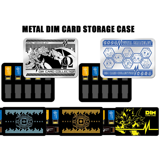 Vital Bracelet Dim Cards Metal Storage Case