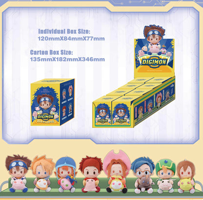 Digimon Adventures Plushie Tamers Blind Box Set